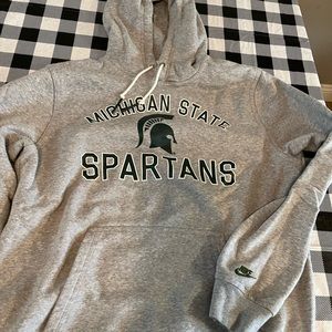 Michigan State Nike Hoodie Size L